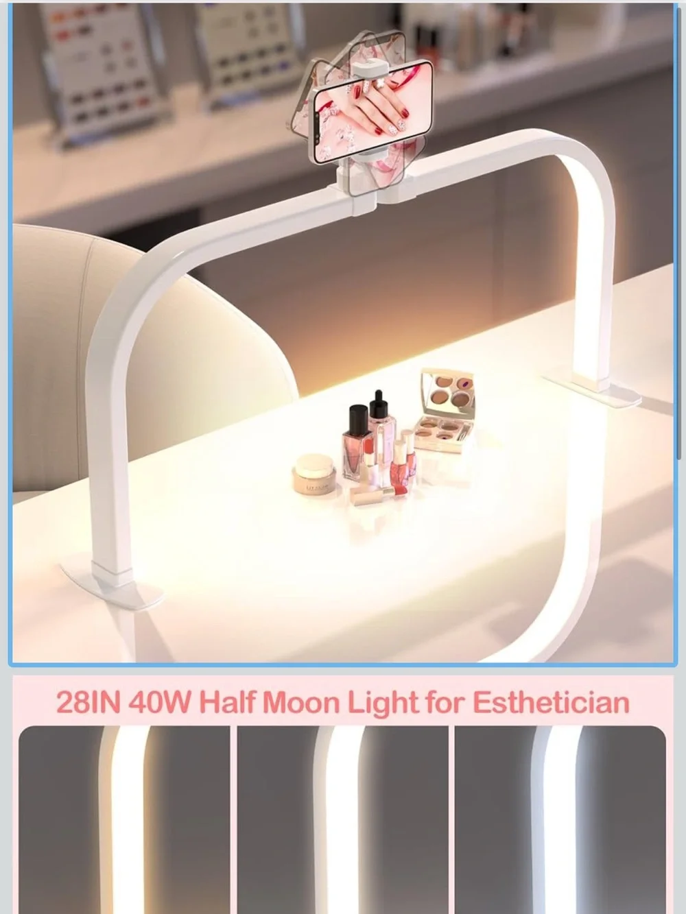 Foldable Nail Lamp for Kids Bath, Skin & Hair - Black